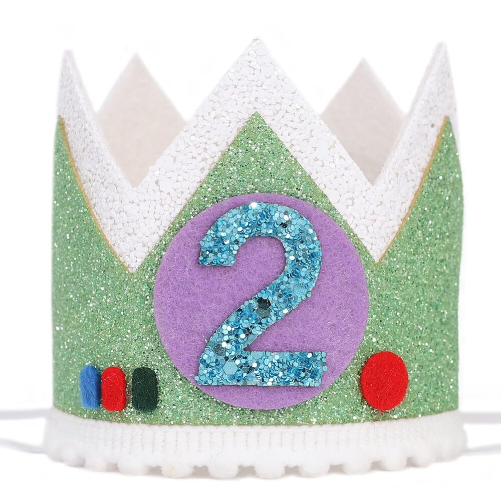 8824 Buzz Lightyear 2nd Birthday Crown - Theme Party Decorations,Cartoon